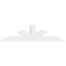 Ekena Millwork Saratoga Architectural Grade PVC Gable Bracket, 84"W x 21"H x 4"D x 6"F, 6/12 Pitch GBP084X21X0406SAR00 - alternate 5